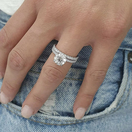 Bague Étoile Blanche