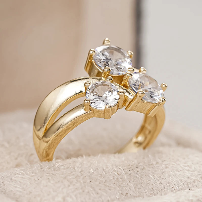 Bague Trilune