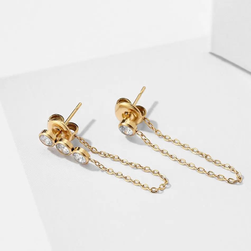 Boucle d’oreille Infinity