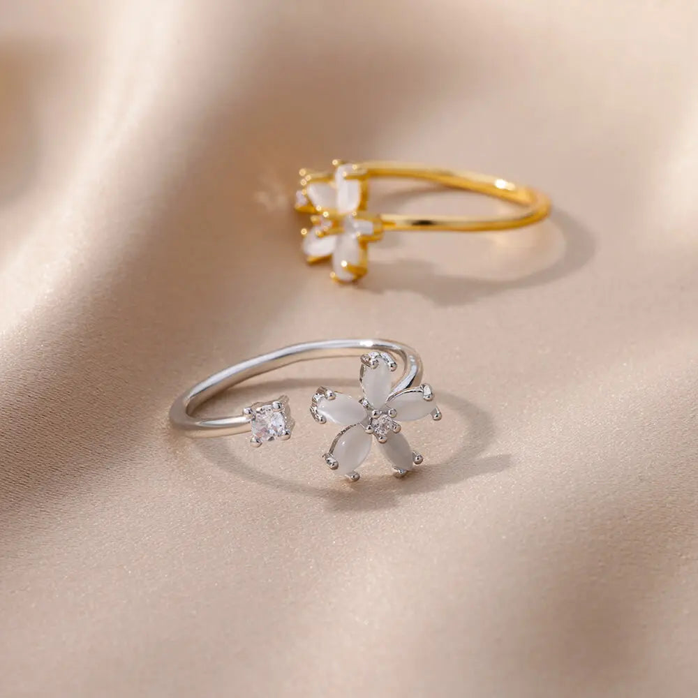 Bague Fleur & Éclat