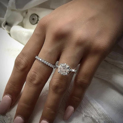 Bague Étoile Blanche