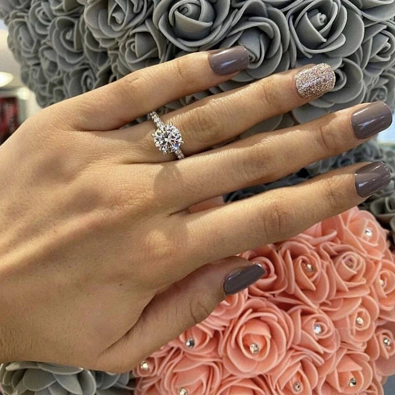 Bague Étoile Blanche