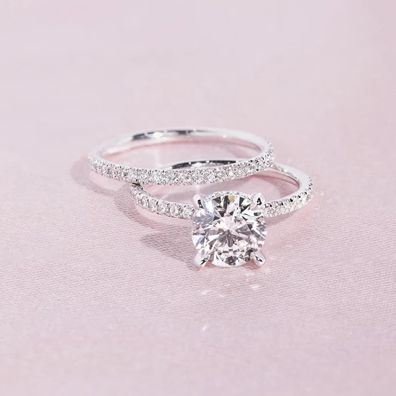 Bague Étoile Blanche