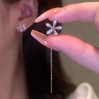 Boucle d'oreille Fleur & Éclat