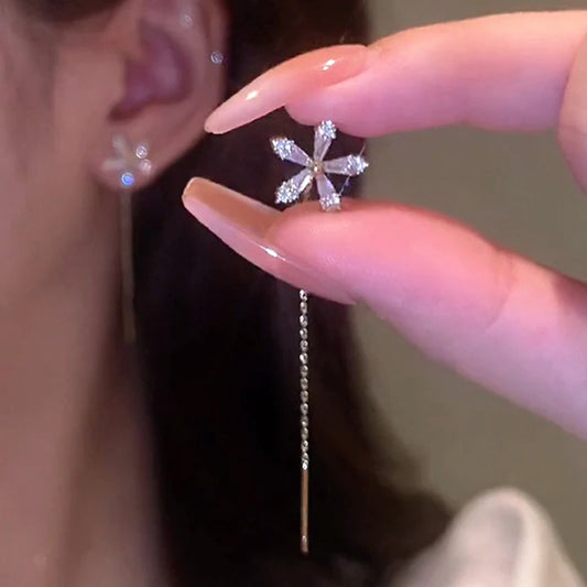 Boucle d'oreille Fleur & Éclat