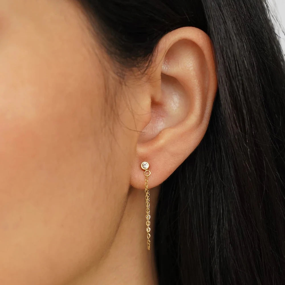 Boucle d’oreille Infinity