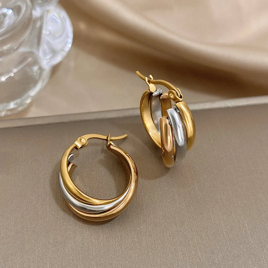 Boucles d’oreilles Dual Ring