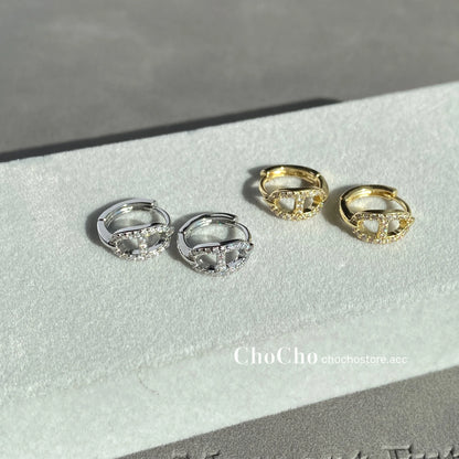 Boucle d'oreille Lunea