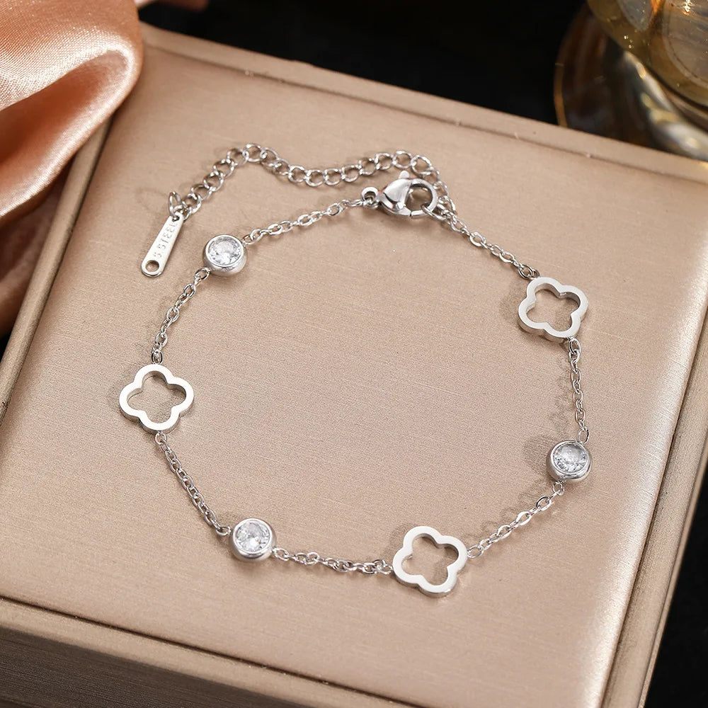 Bracelet Trèfle d’Or
