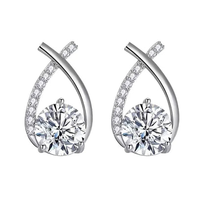 Boucle d'oreille Éclat Cristal