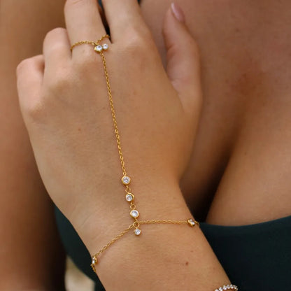Bracelet Main Dorée