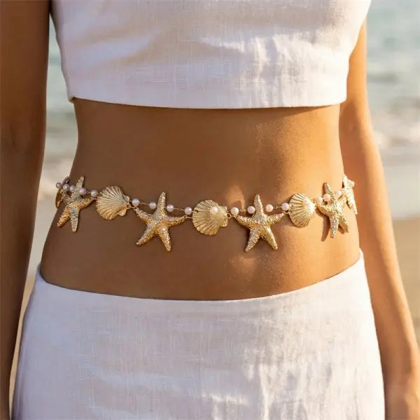 Ceinture Coquillage Bohème