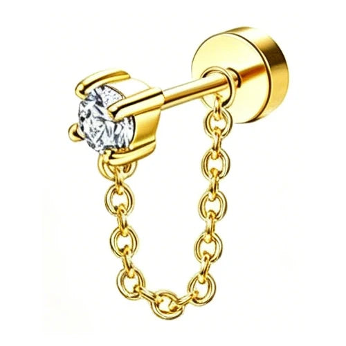 Percing Étoile Dorée