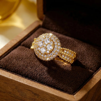 Bague Soleil Doré