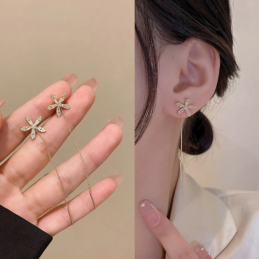 Boucle d'oreille Fleur & Éclat