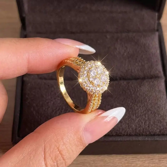 Bague Soleil Doré