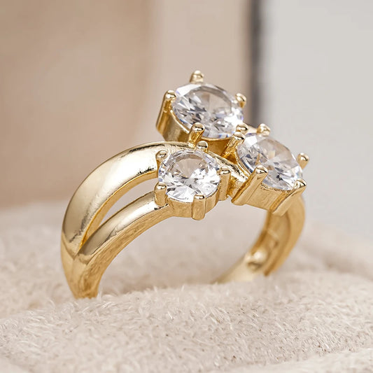 Bague Trilune