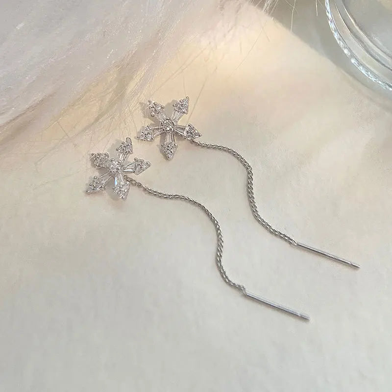 Boucle d'oreille Fleur & Éclat