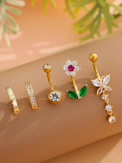 Piercing Nombril Aurore
