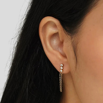 Boucle d’oreille Infinity