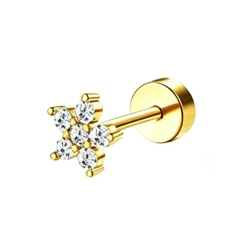 Percing Étoile Dorée