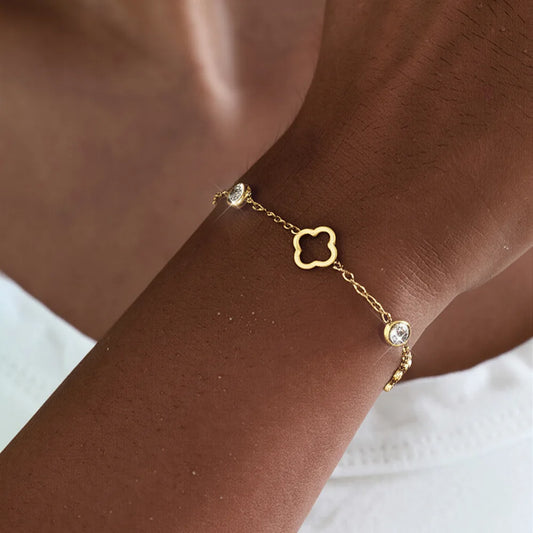 Bracelet Trèfle d’Or