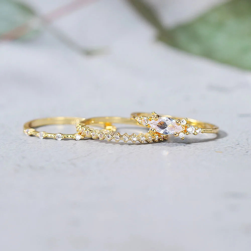 Bague Anneaux Lumière