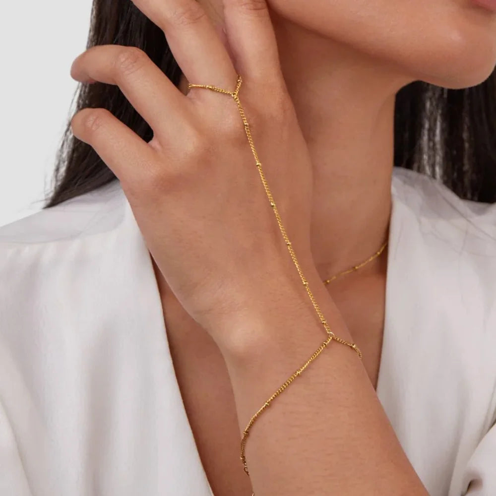 Bracelet Main Dorée