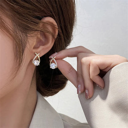 Boucle d'oreille Éclat Cristal