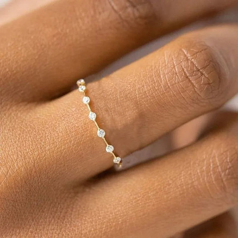 Bague Anneaux Lumière