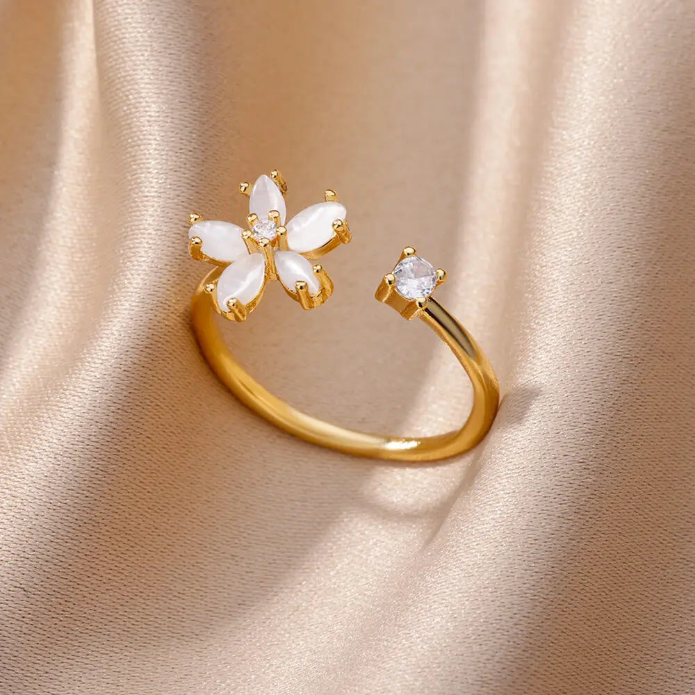Bague Fleur & Éclat