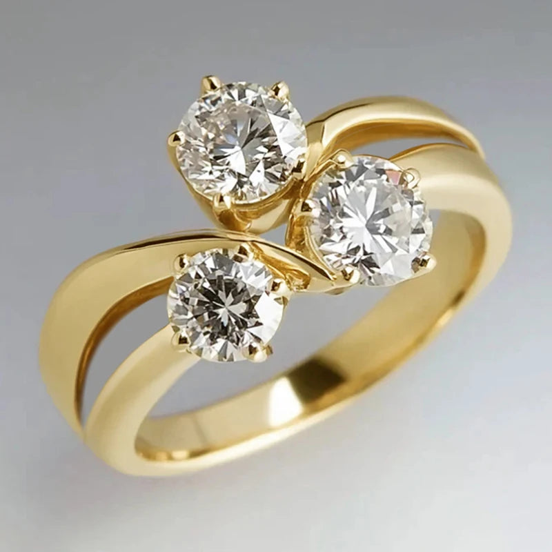 Bague Trilune