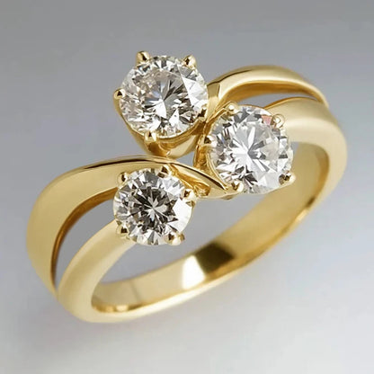 Bague Trilune
