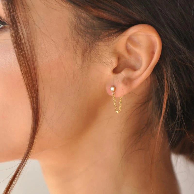 Boucle d’oreille Infinity