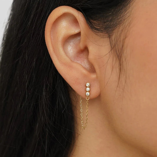 Boucle d’oreille Infinity