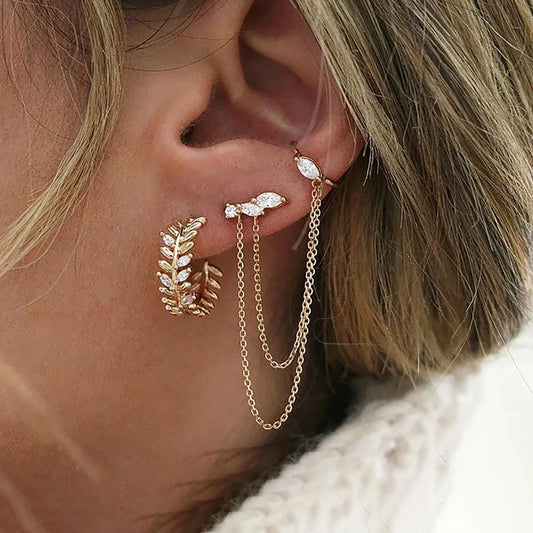 Boucle d'oreille Axis