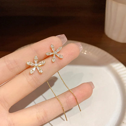 Boucle d'oreille Fleur & Éclat