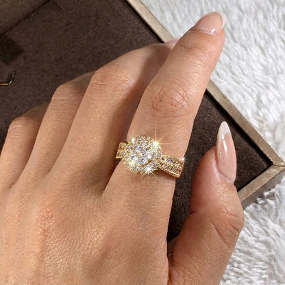 Bague Soleil Doré