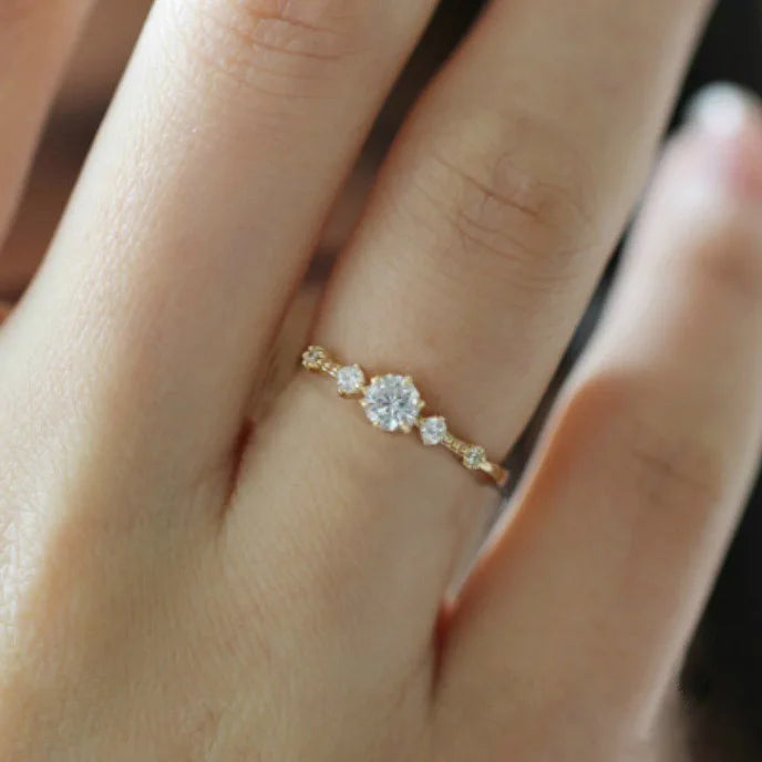 Bague Anneaux Lumière