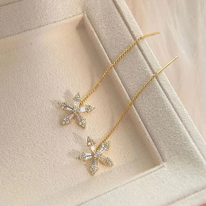 Boucle d'oreille Fleur & Éclat