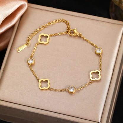 Bracelet Trèfle d’Or