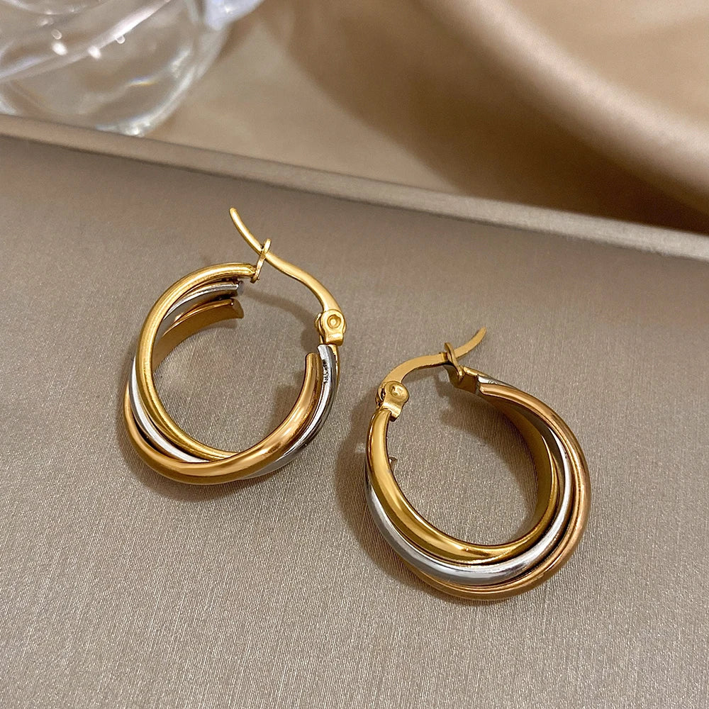 Boucles d’oreilles Dual Ring