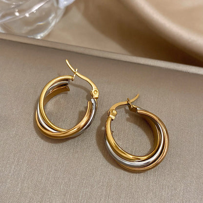 Boucles d’oreilles Dual Ring