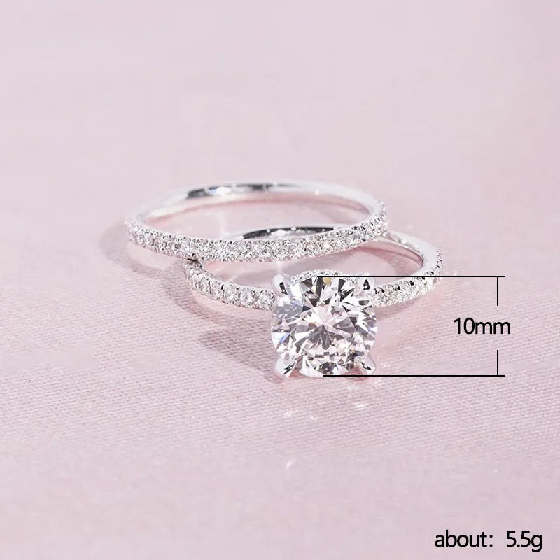 Bague Étoile Blanche