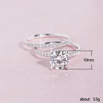 Bague Étoile Blanche