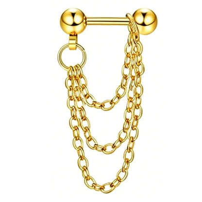 Percing Étoile Dorée