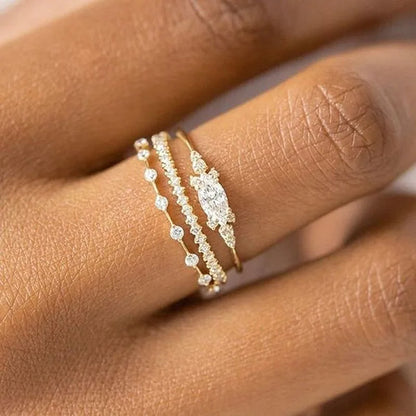Bague Anneaux Lumière