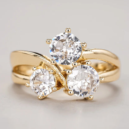 Bague Trilune